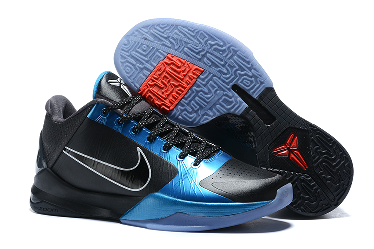 Nike Kobe 7 Black Shine Blue Shoes